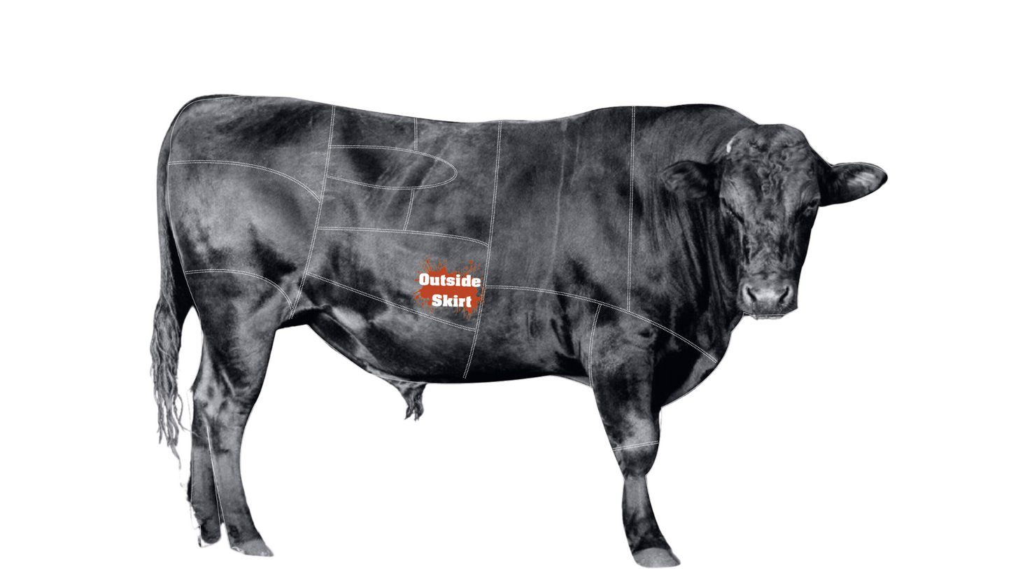Arrachera Outside Wagyu Cross Uruguaya - INK