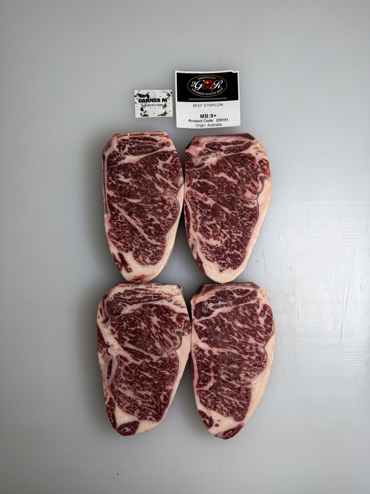 New York C/H Full Blood Wagyu Australiano BMS 9+ - 2GR