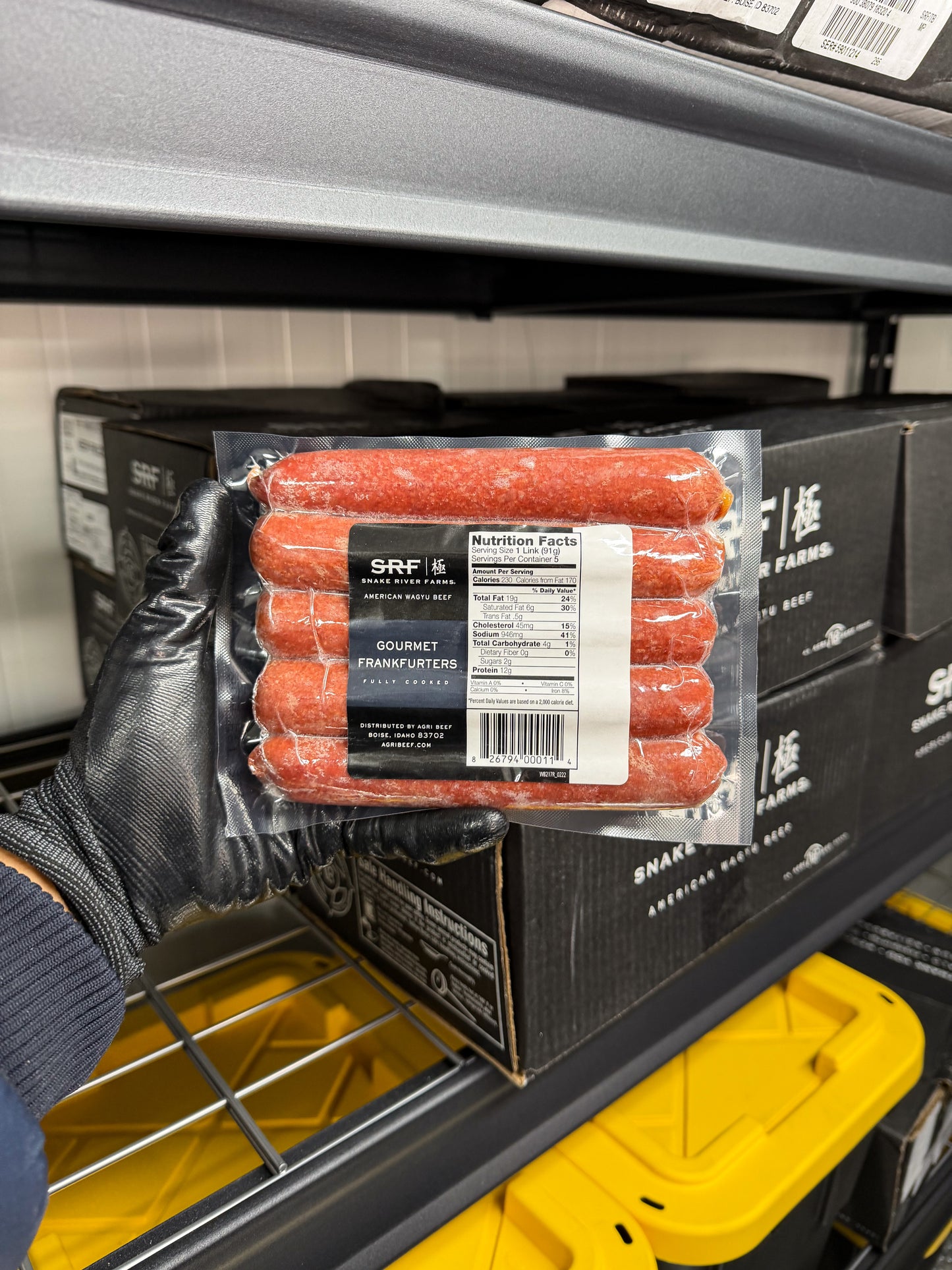 Salchichas Premium Wagyu Cross Americanas - SRF