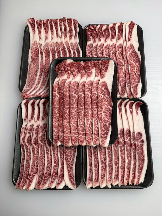 Láminas de Ribcap Wagyu Japones A5 - Arita Wagyu